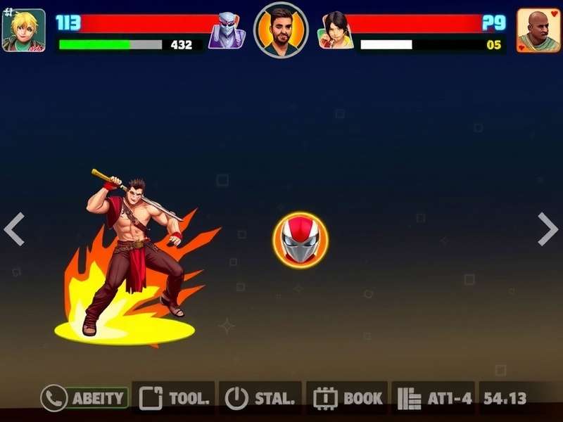 Indian Power Fighters gameplay screenshot showing combat action
